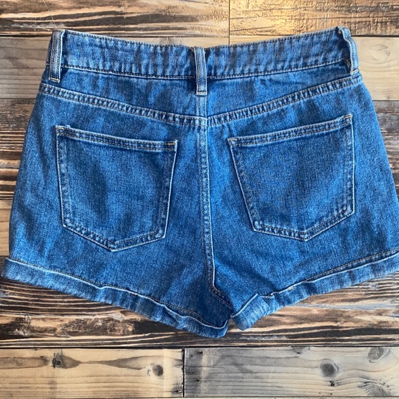 PacSun Women's Mom short Classic Blue Jean Shorts - Picture 5 of 5